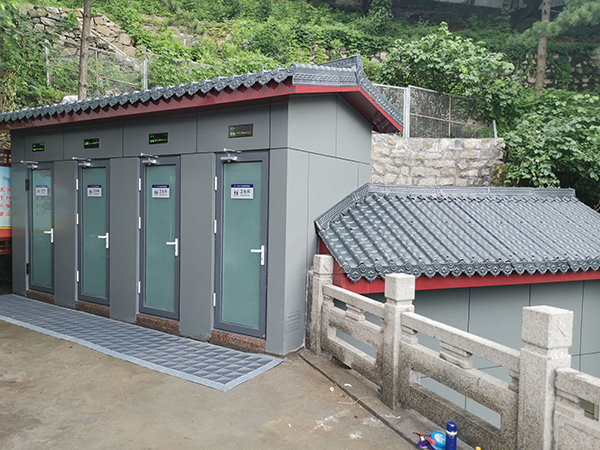 东营泰山仿古造型零排放循环冲水厕所