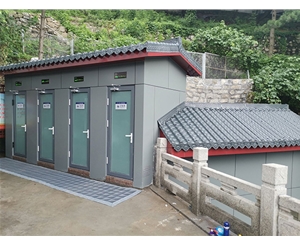 东营泰山仿古造型零排放循环冲水厕所